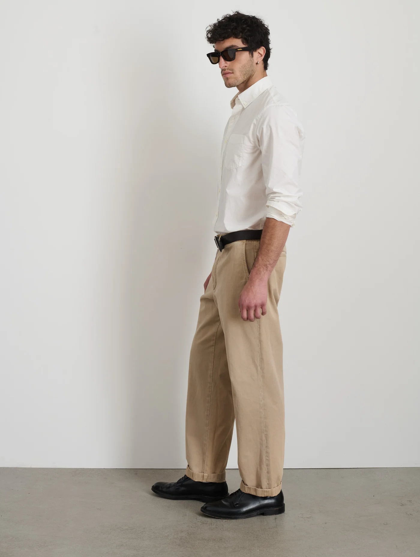 Mill Shirt In Cotton Poplin