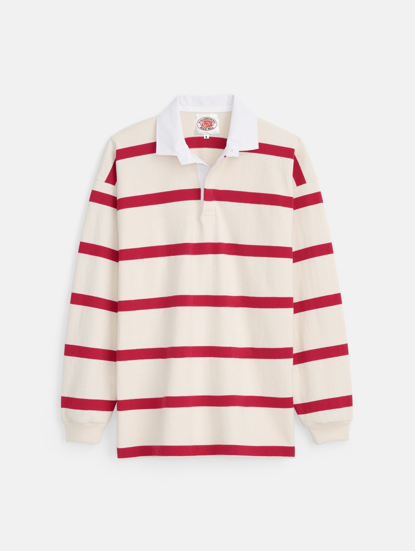 J.Press x Alex Mill Rugby Striped Shirt In Cotton