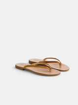 La Botte Gardiane Flip Flop In Tan