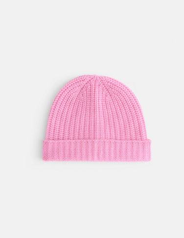 Cashmere Beanie In Peony