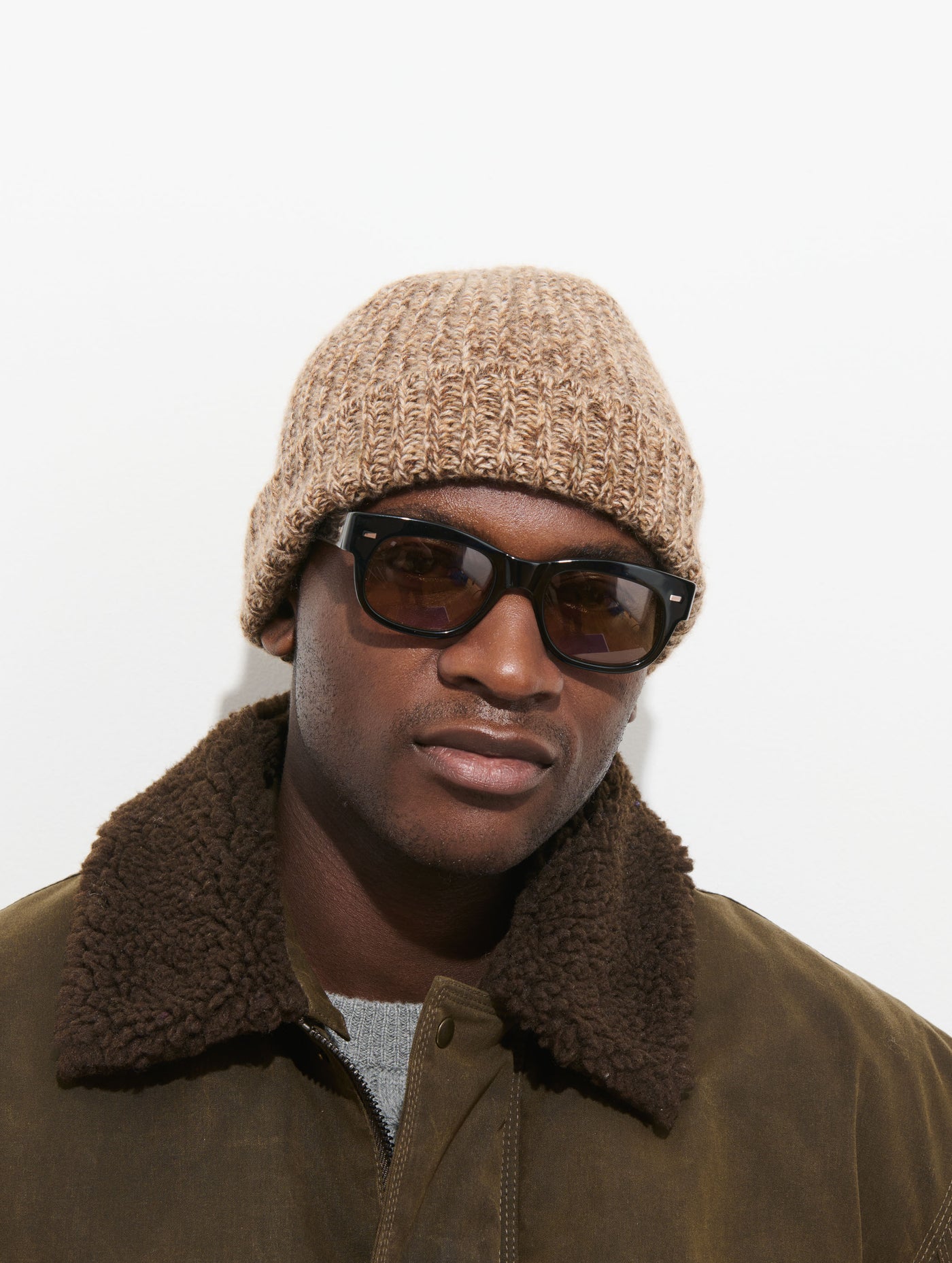 Cashmere Marled Beanie