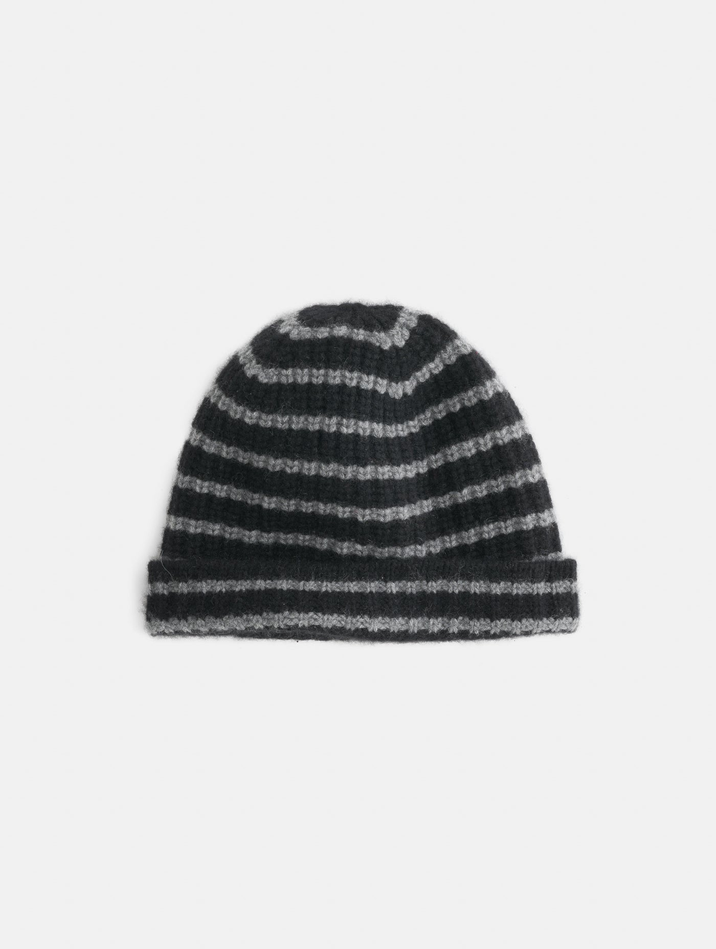 Striped Cashmere Beanie