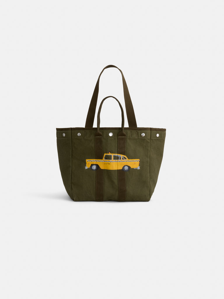 Limited Edition Painted Perfect Weekday Taxi Tote from Alex Mill - $375