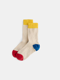 Cotton Colorblock Socks