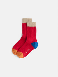 Cotton Colorblock Socks
