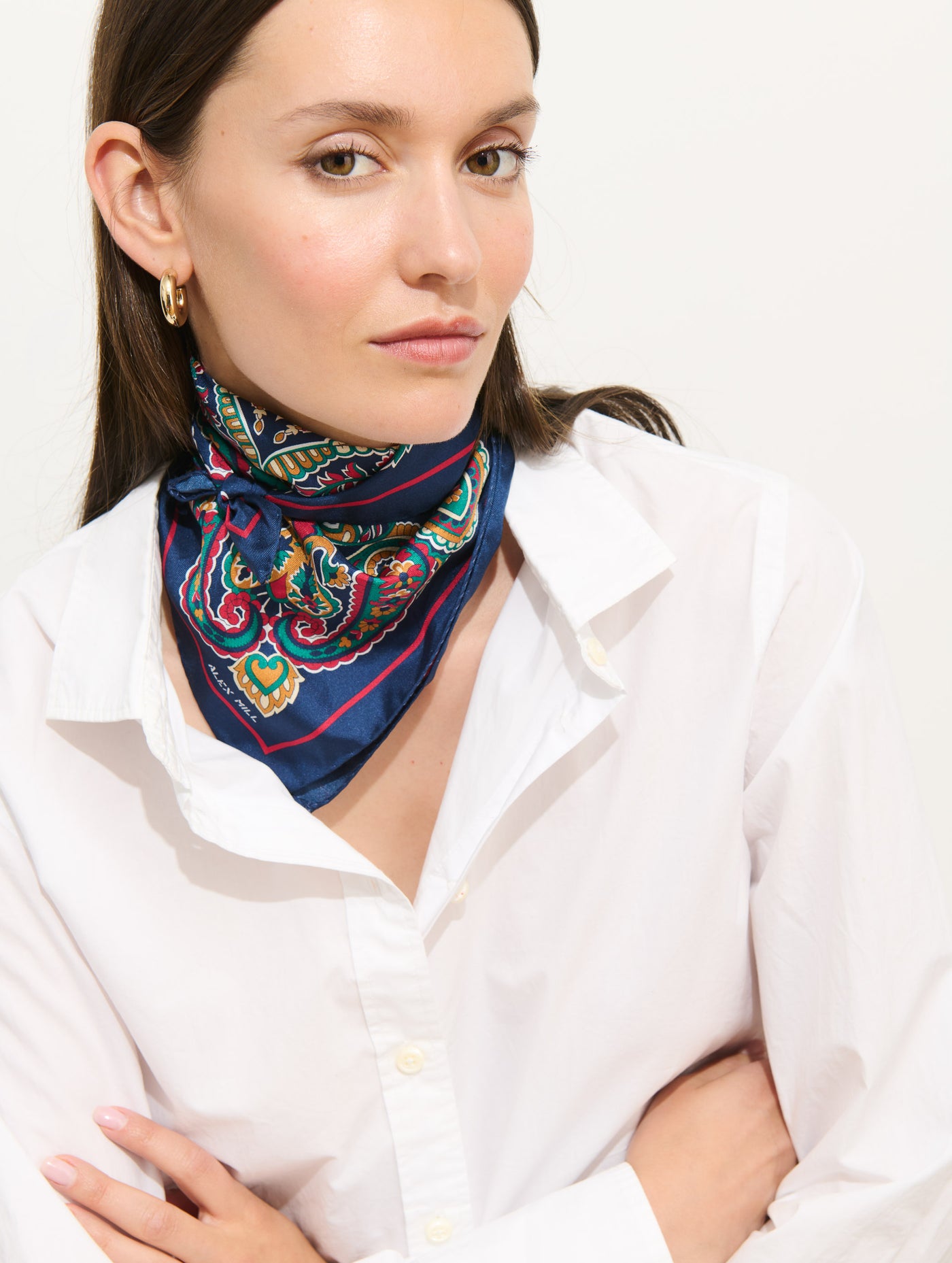 Paisley Scarf In Silk