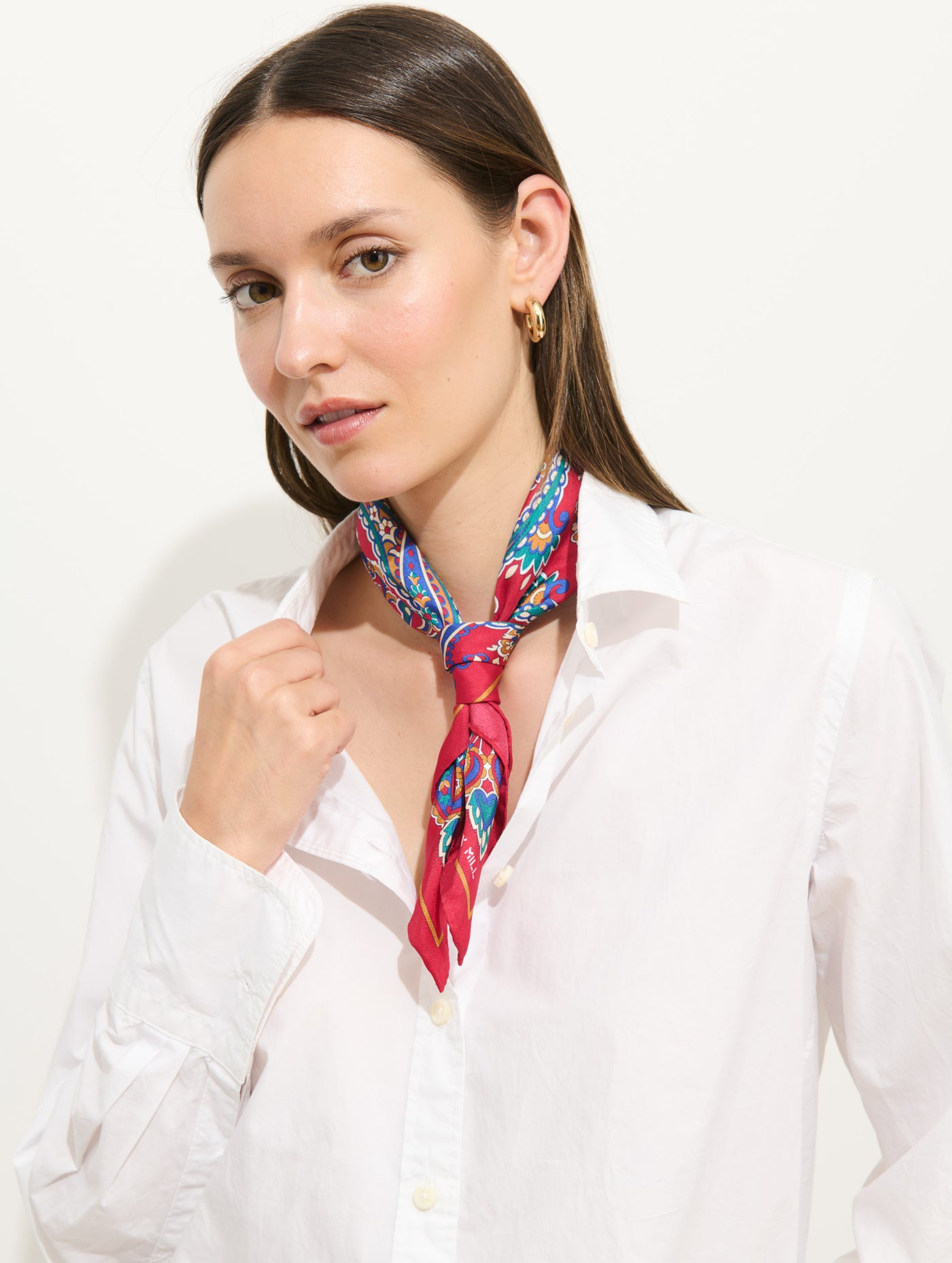 Paisley Scarf In Silk