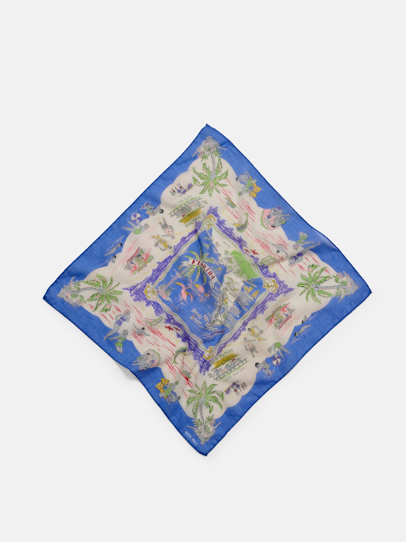 Travel Scarf In Cotton Voile