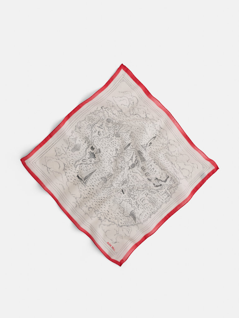 Travel Scarf In Cotton Voile