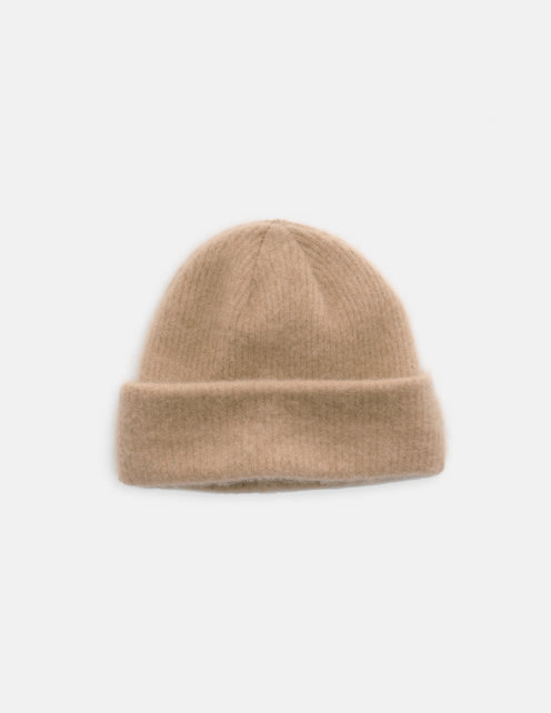 Beanie In Brushed Cashmere