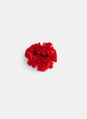 Frisee Hair Scrunchie In Linen