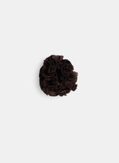 Frisée Hair Scrunchie In Linen