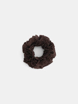 Frisee Scrunchie In Cotton Poplin