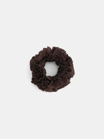 Frisee Scrunchie In Cotton Poplin