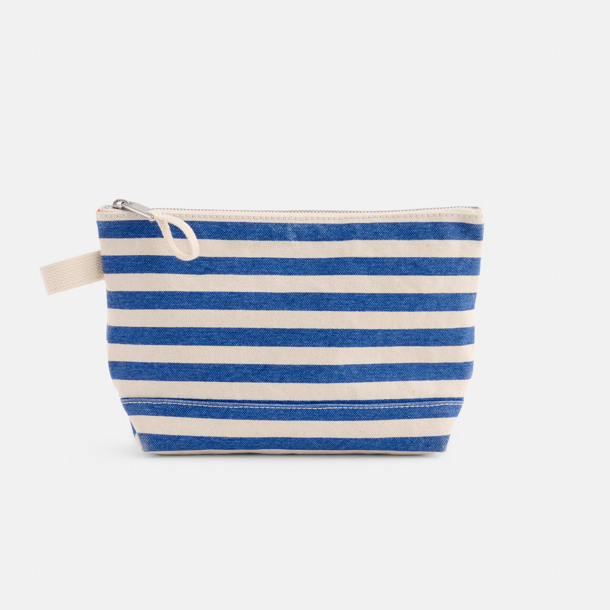 The Painted Perfect Striped Canvas Pouch