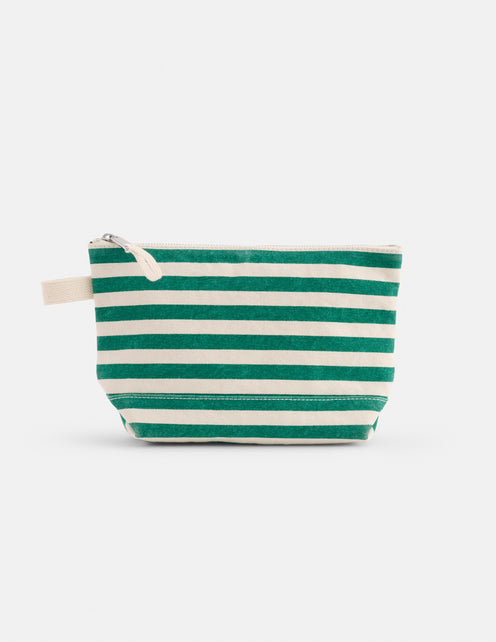 The Perfect Canvas Pouch in Stripe