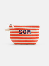 The Perfect Canvas Pouch in Stripe