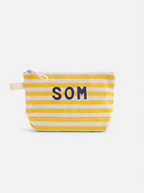 The Perfect Canvas Pouch in Stripe
