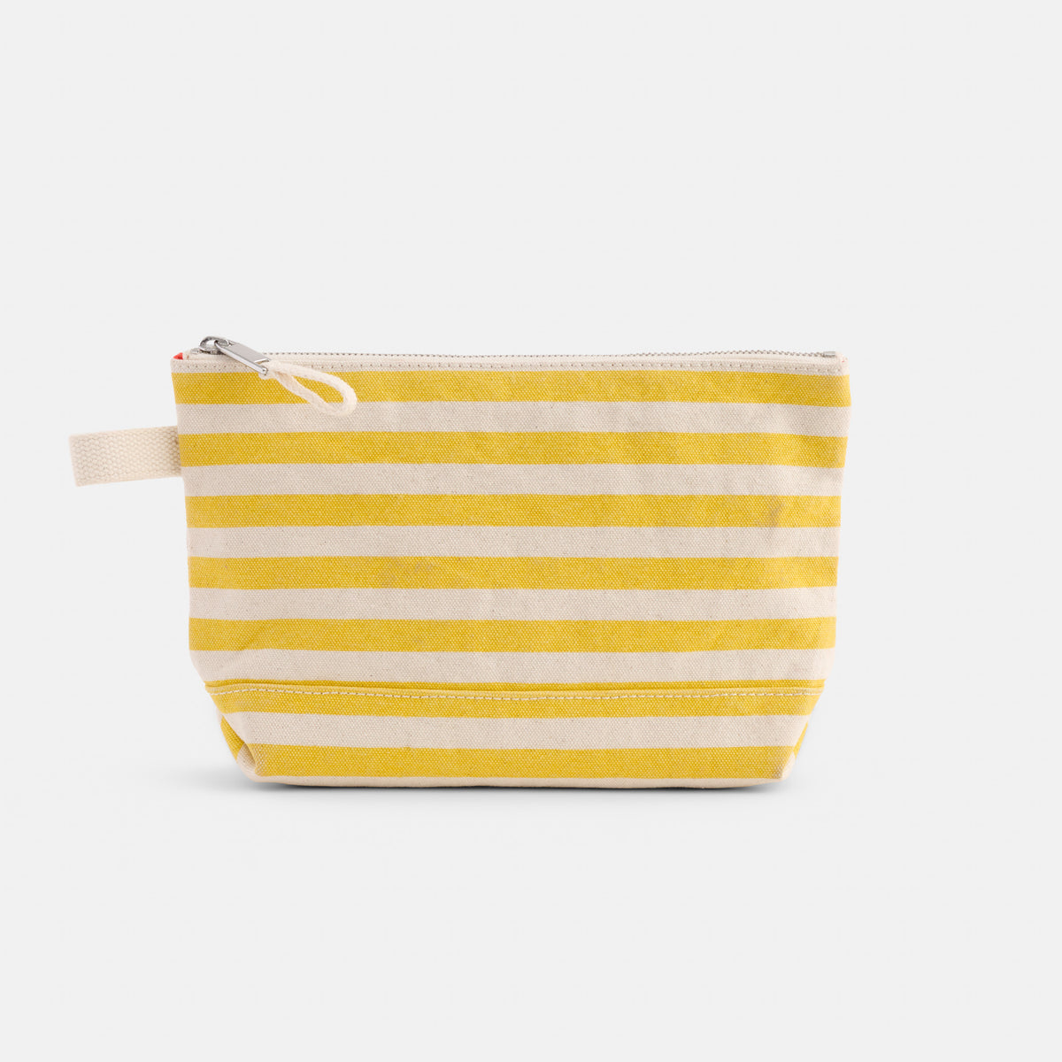 The Painted Perfect Striped Canvas Pouch