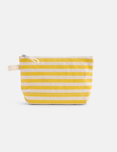 The Perfect Canvas Pouch in Stripe