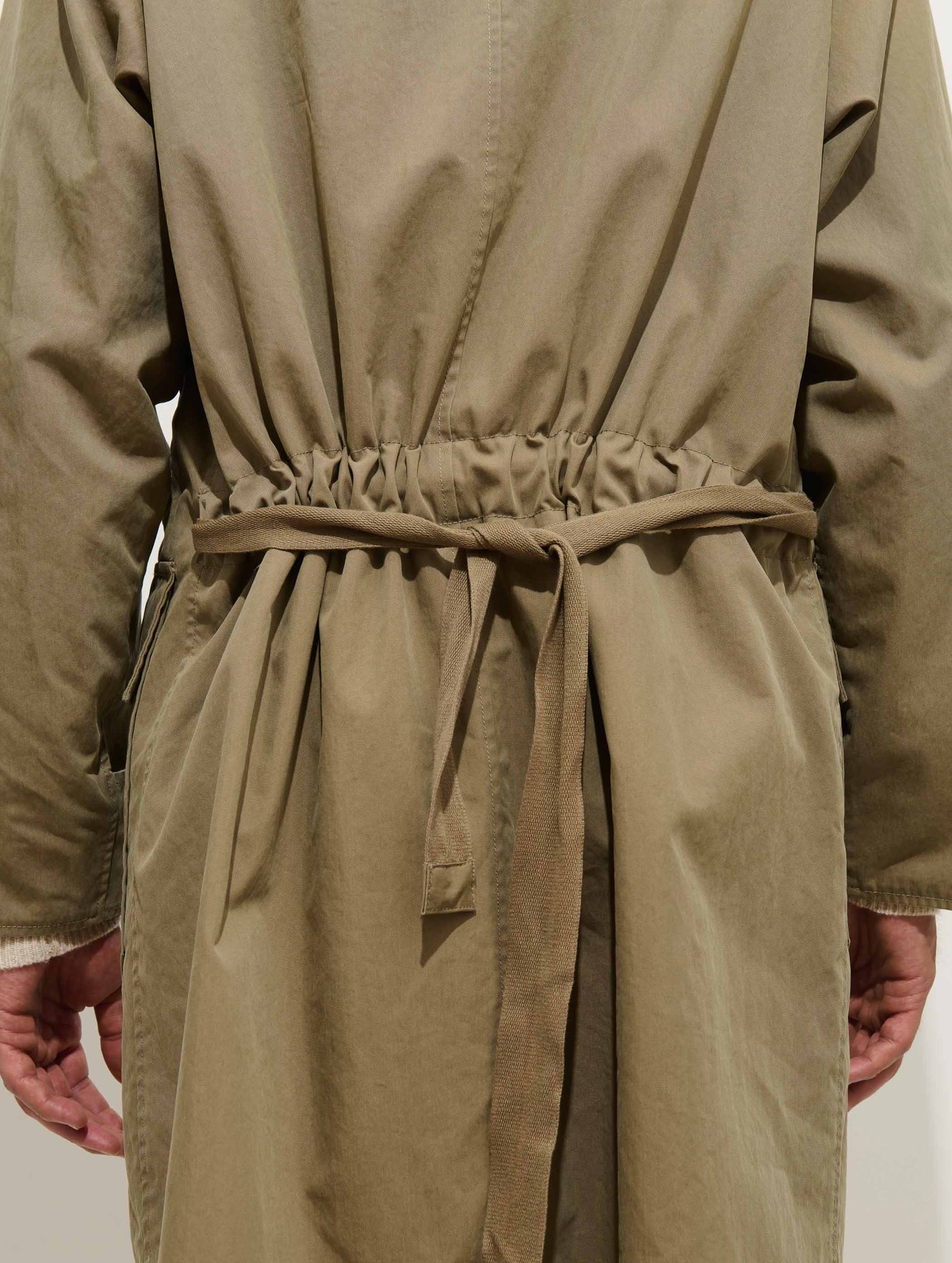 Elijah Reversible Trench In Canvas