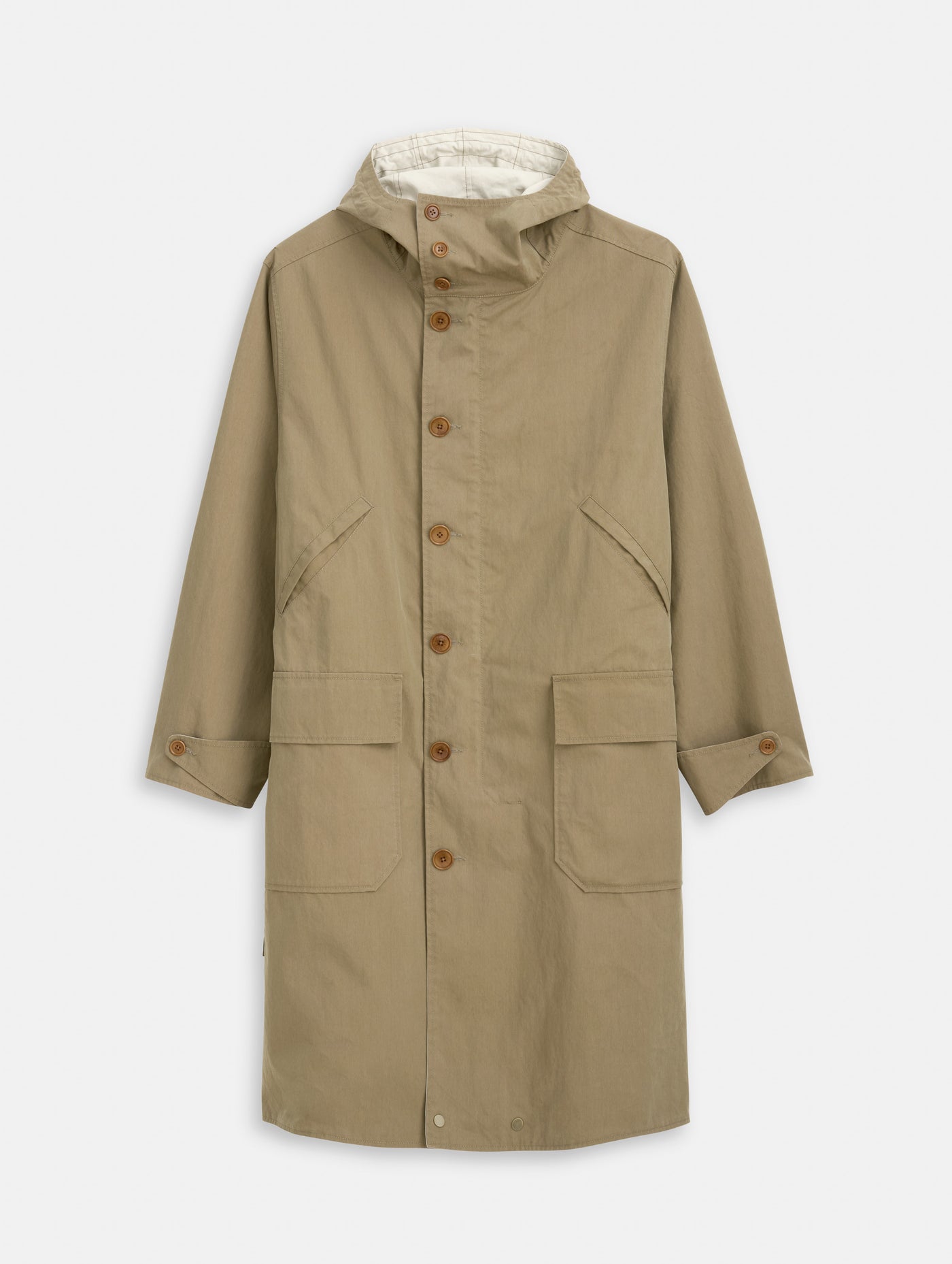 Elijah Reversible Trench In Canvas