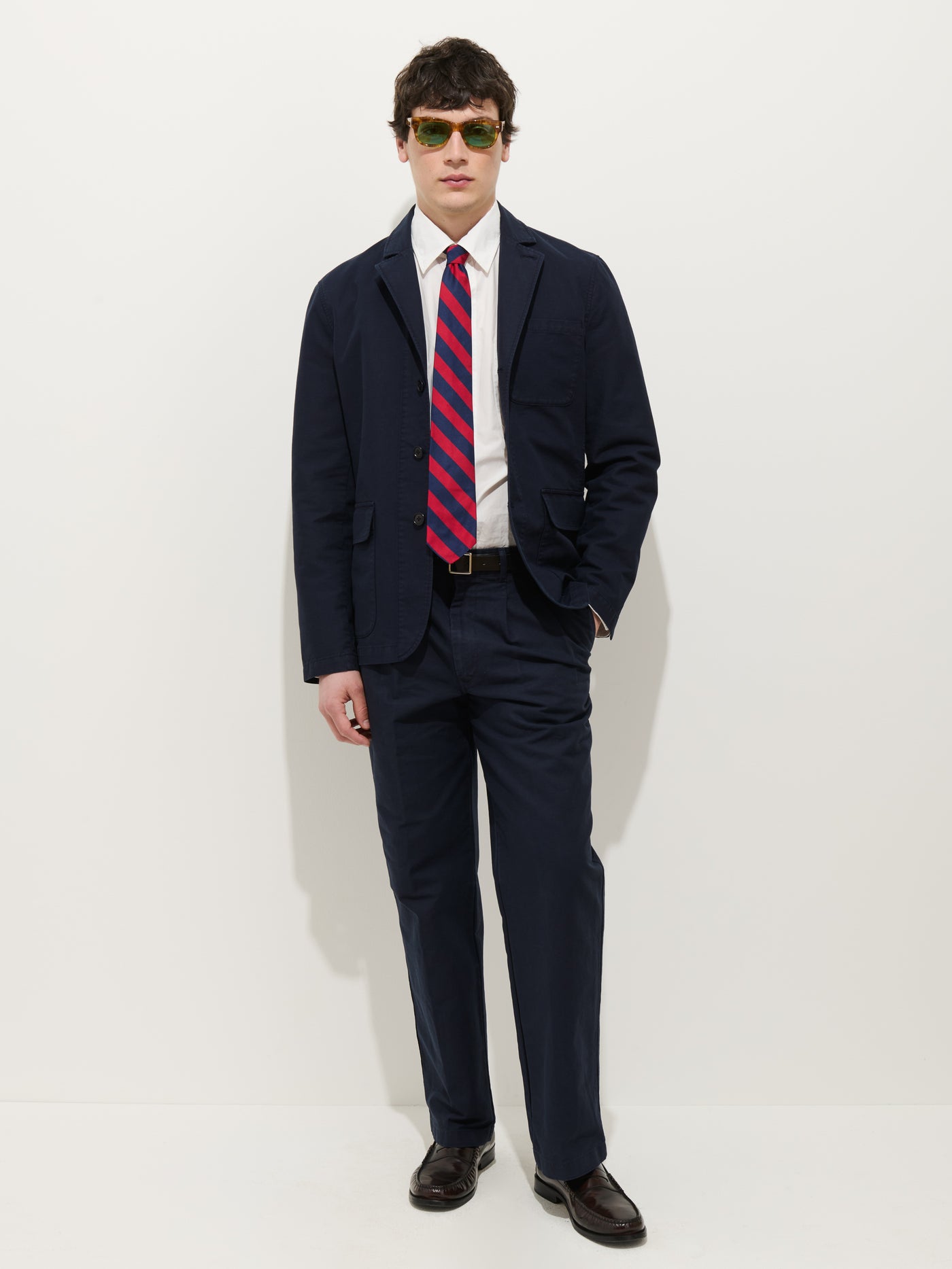 Mill Blazer In Vintage Twill