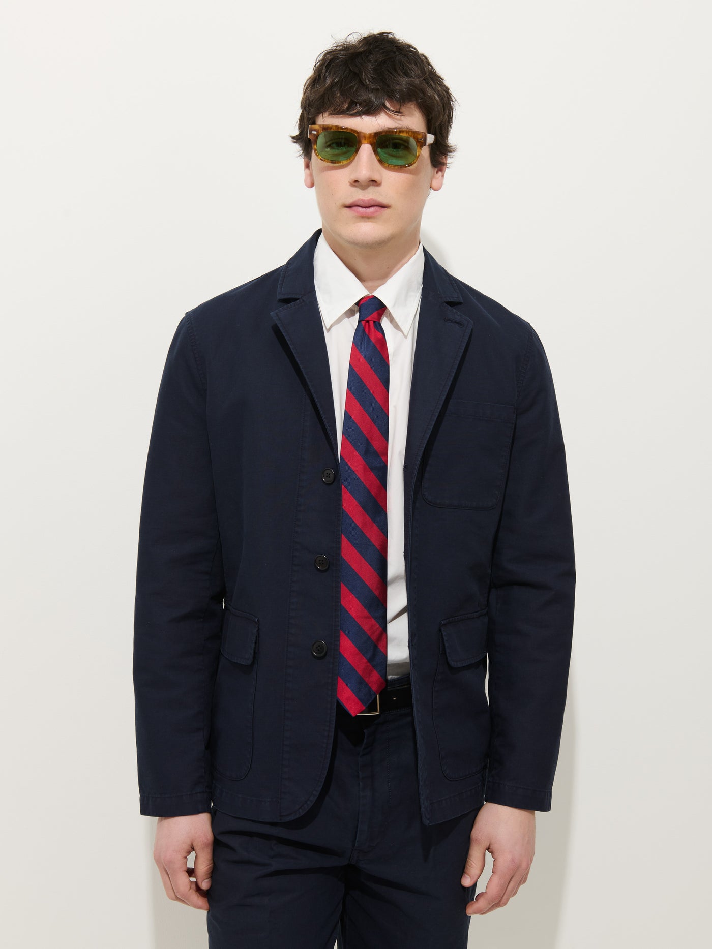 Mill Blazer In Vintage Twill