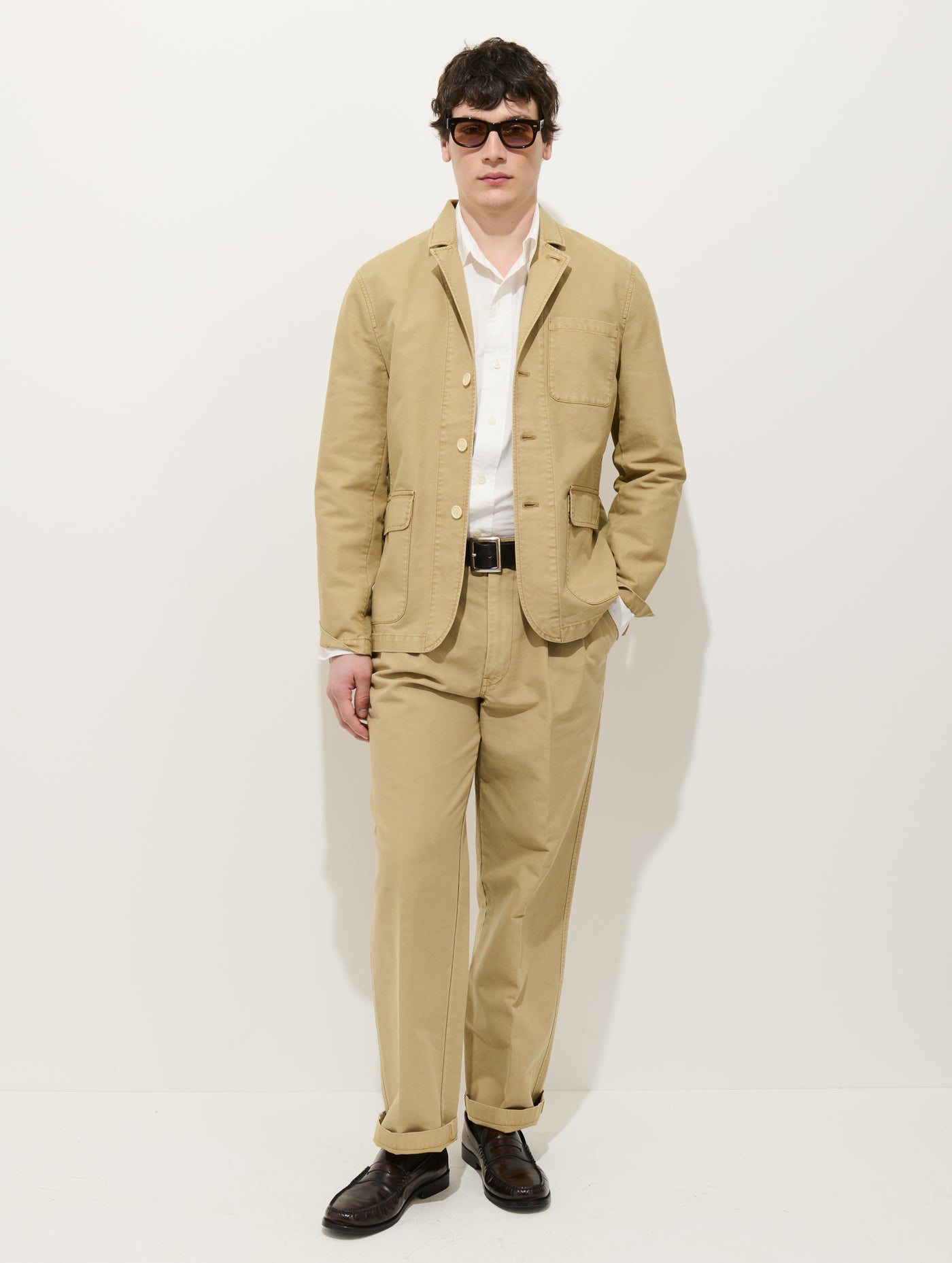 Mill Blazer In Vintage Twill