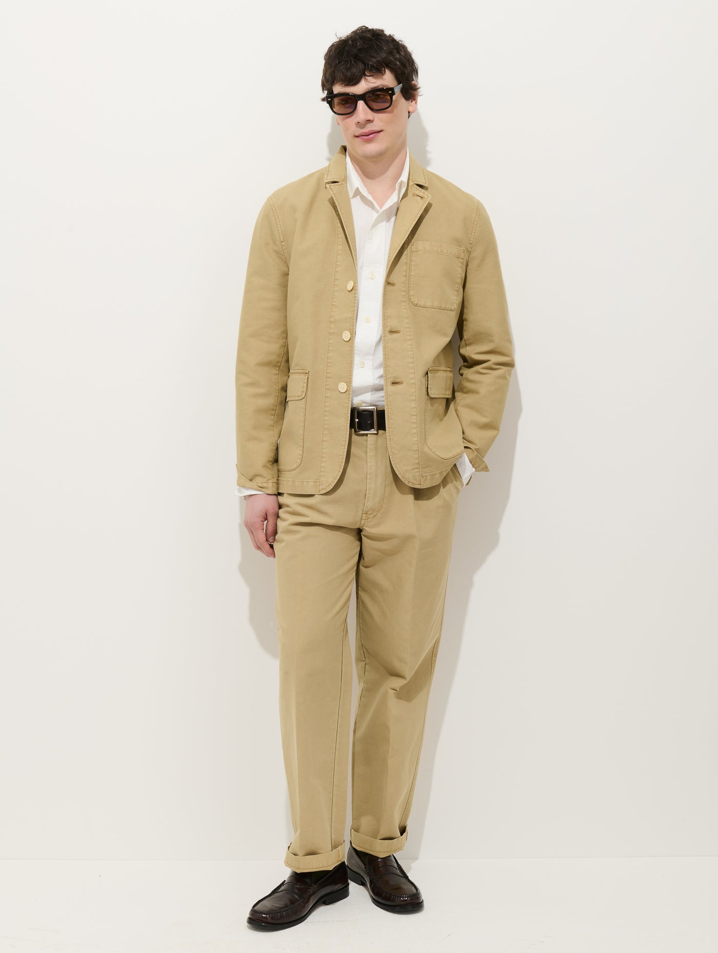 Mill Blazer In Vintage Twill