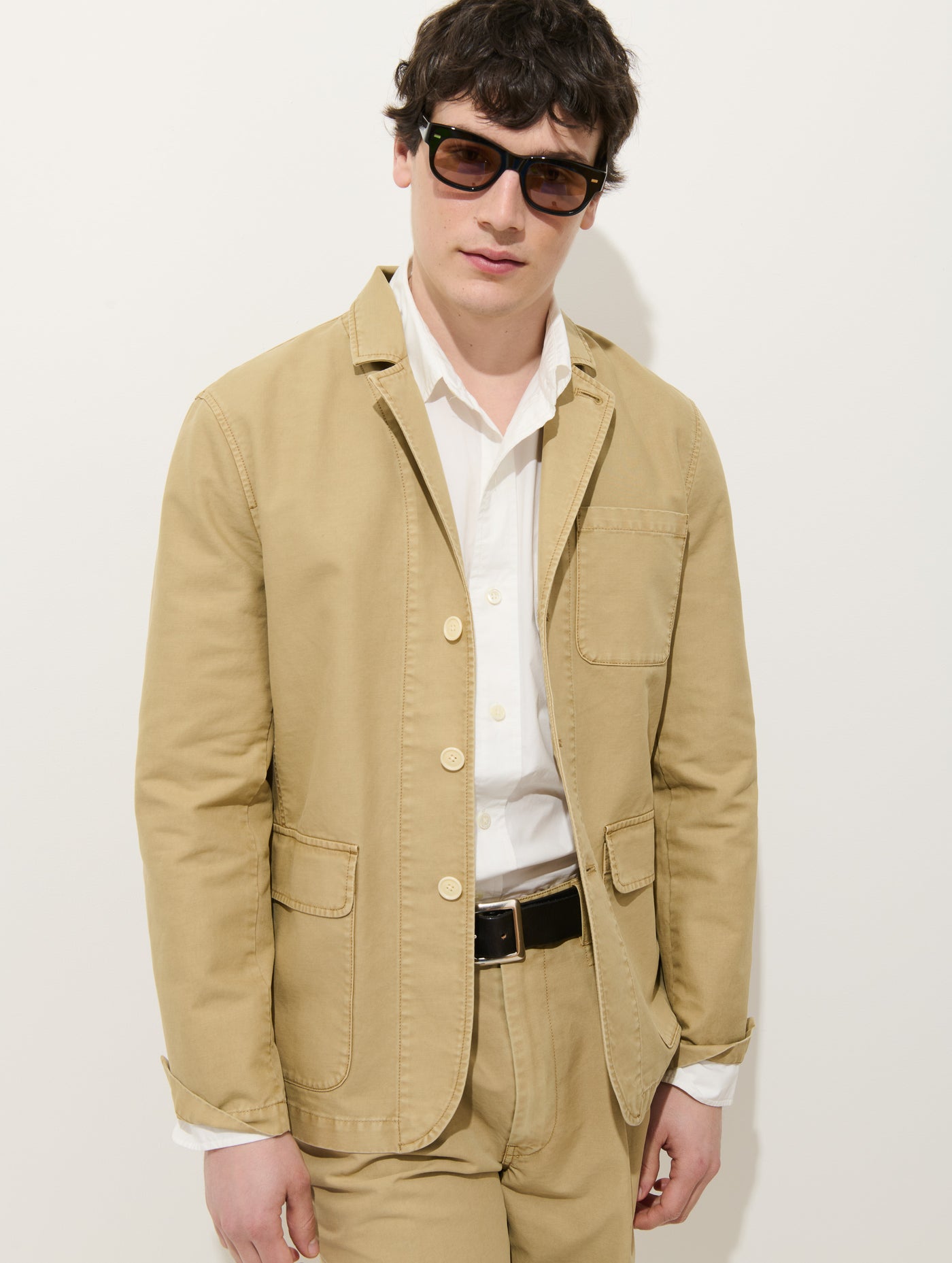 Mill Blazer In Vintage Twill