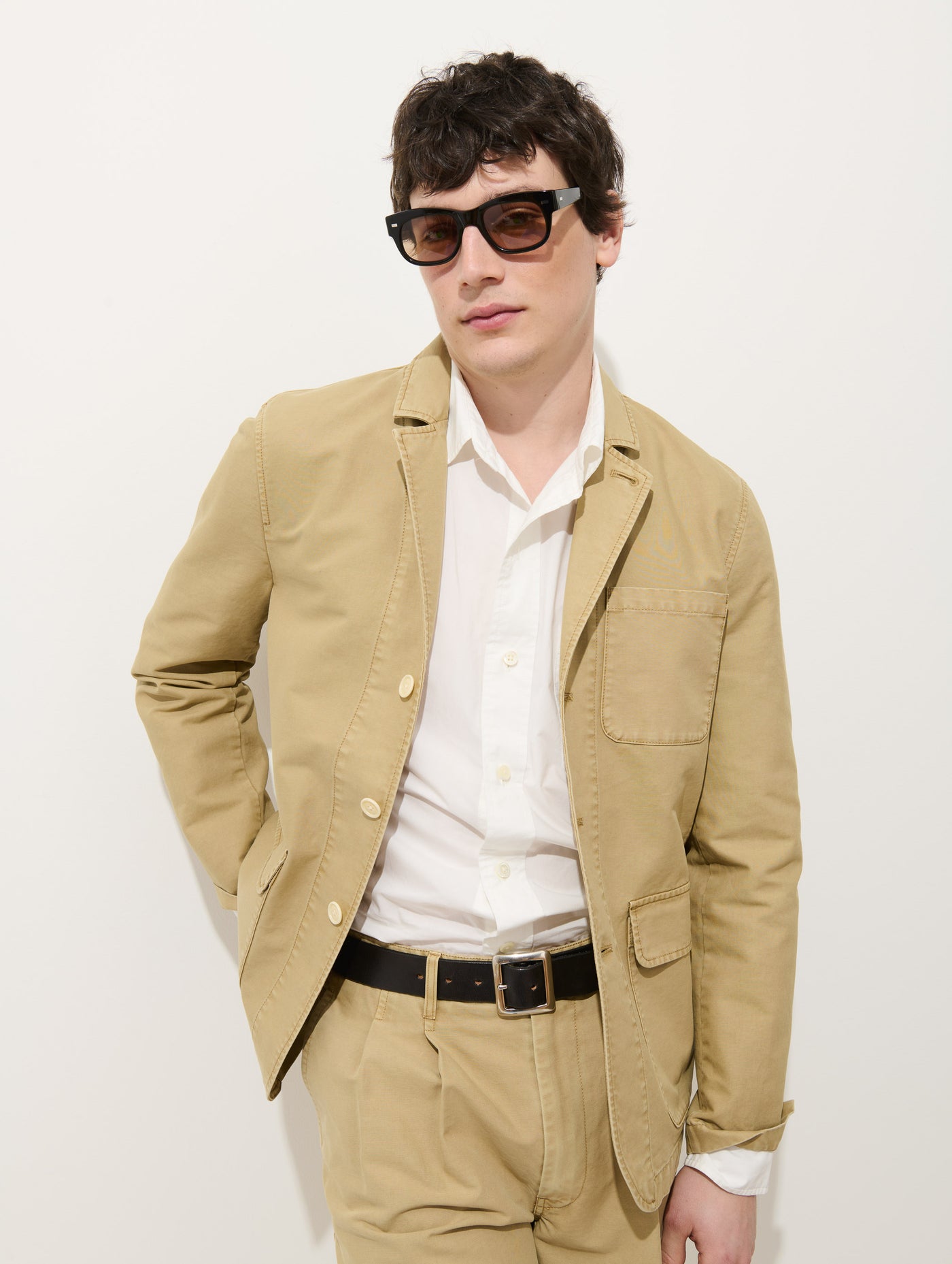 Mill Blazer In Vintage Twill