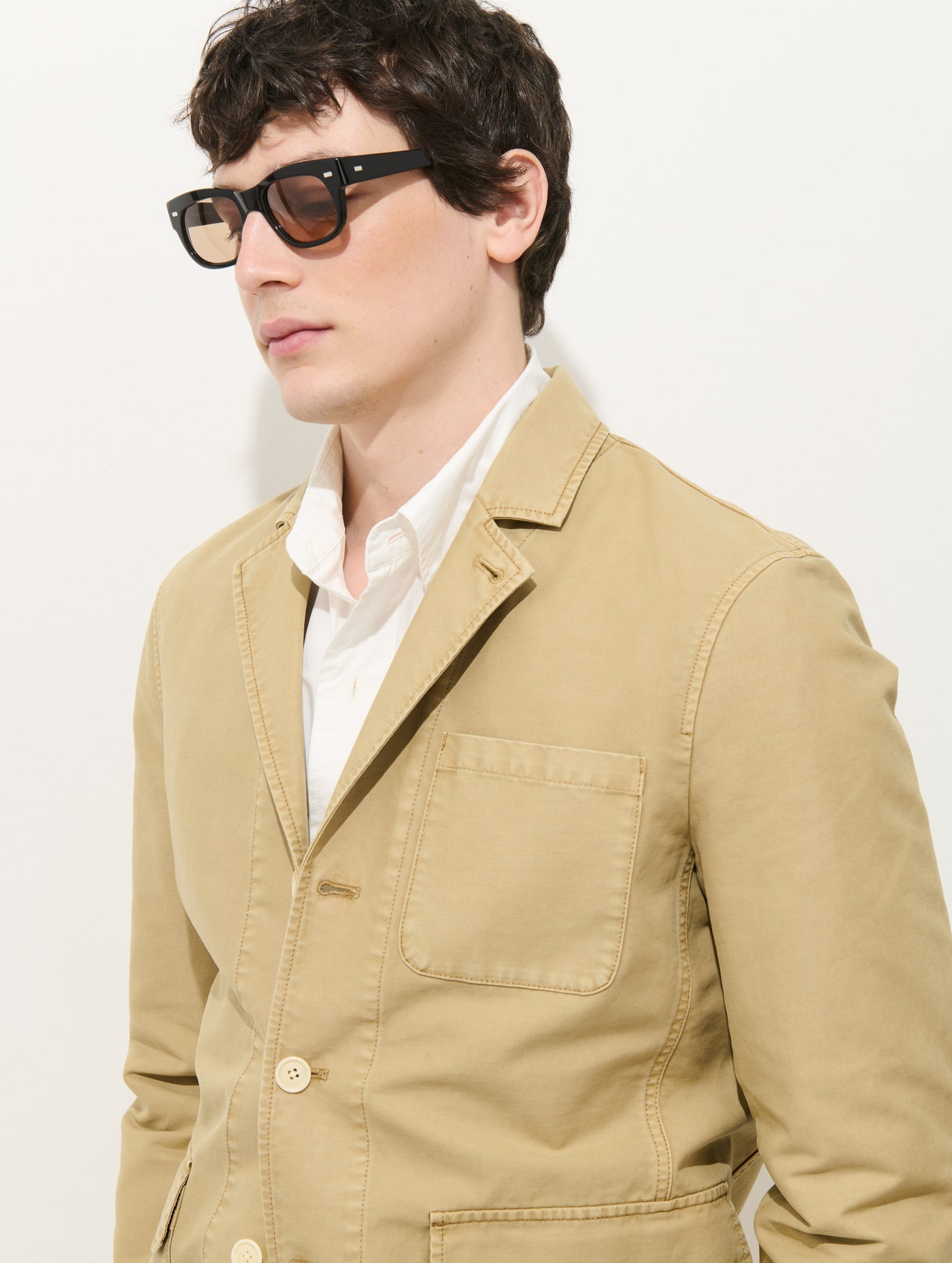 Mill Blazer In Vintage Twill