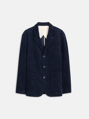 Mill Blazer In Corduroy In Dark Navy