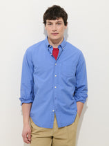 Mill Shirt In Cotton Poplin