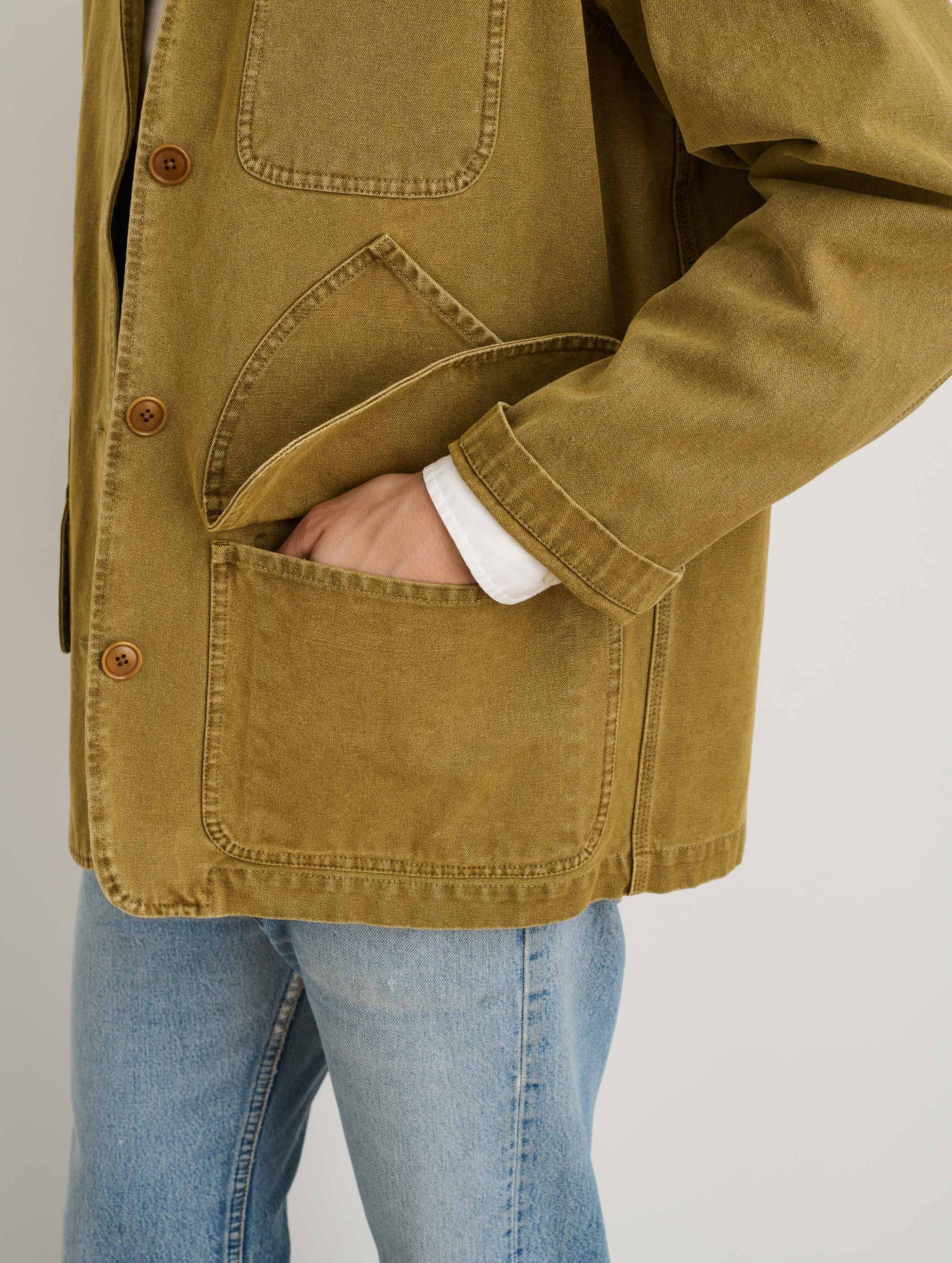 Frontier Jacket in Recycled Canvas
