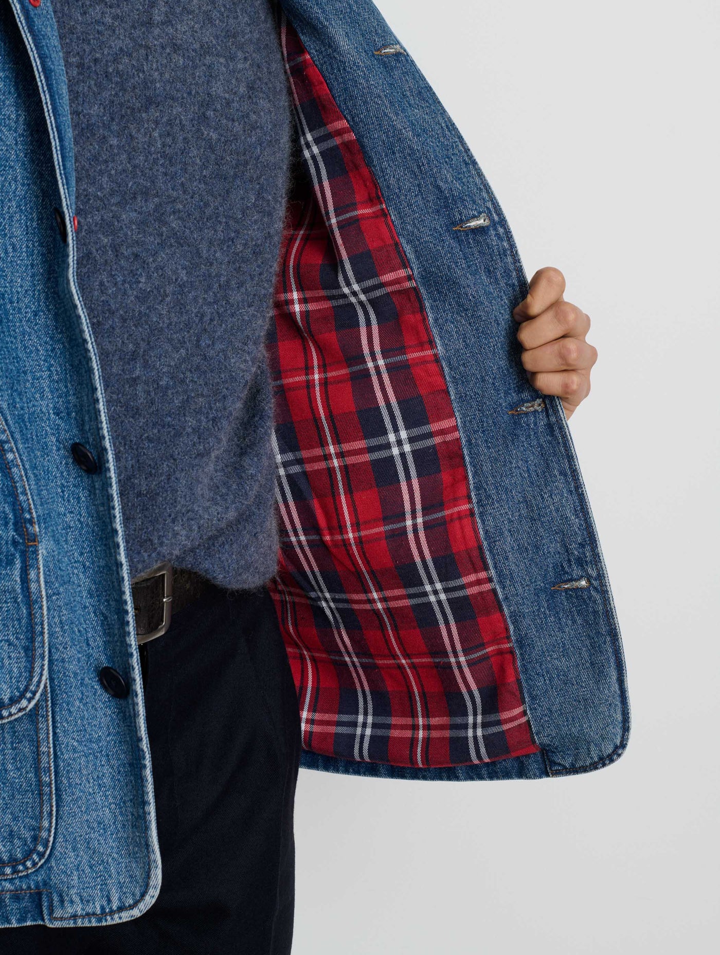 Frontier Jacket In Denim