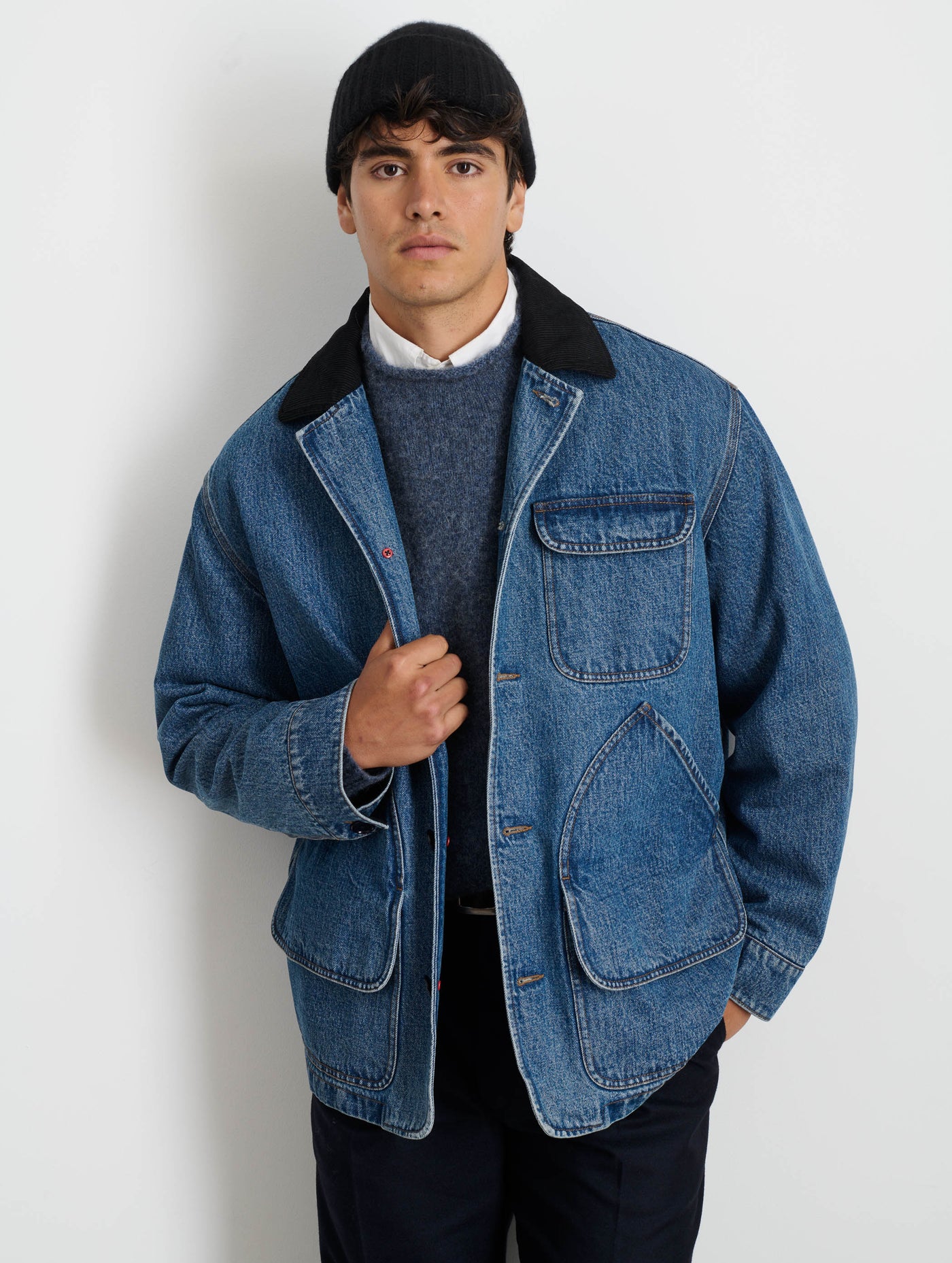 Frontier Jacket In Denim