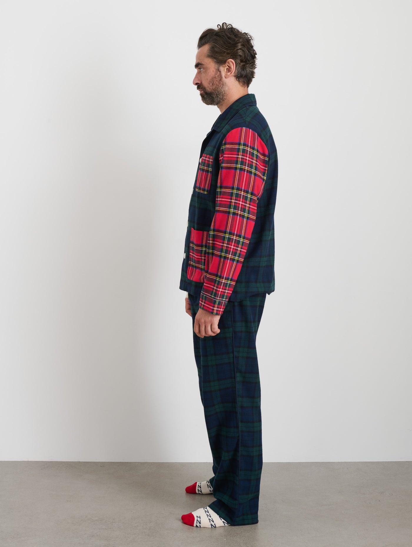P'Jimmies Sleep Shirt in Flannel
