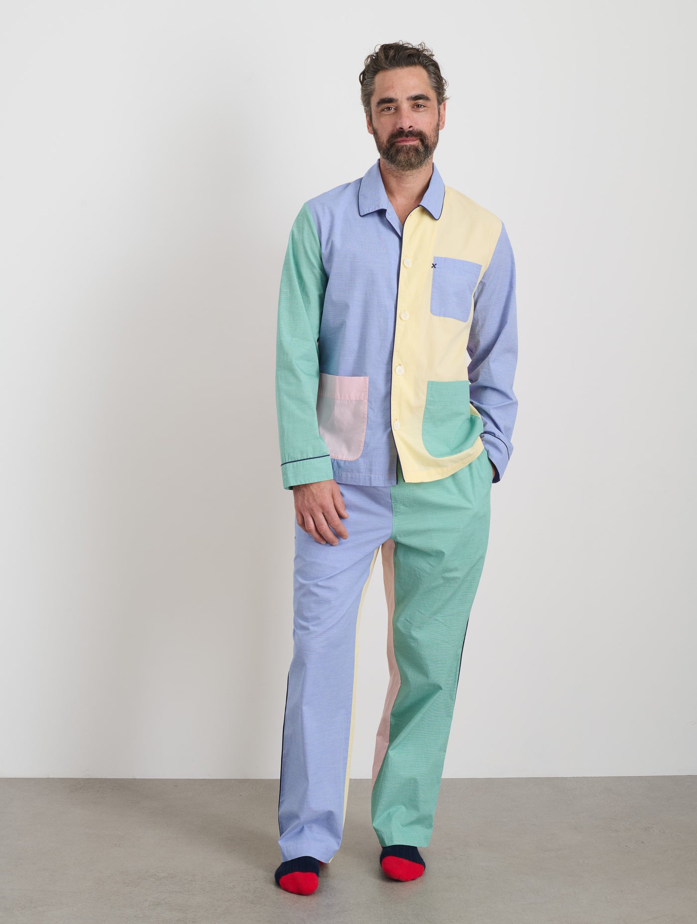 P'Jimmies Sleep Pant in Colorblock