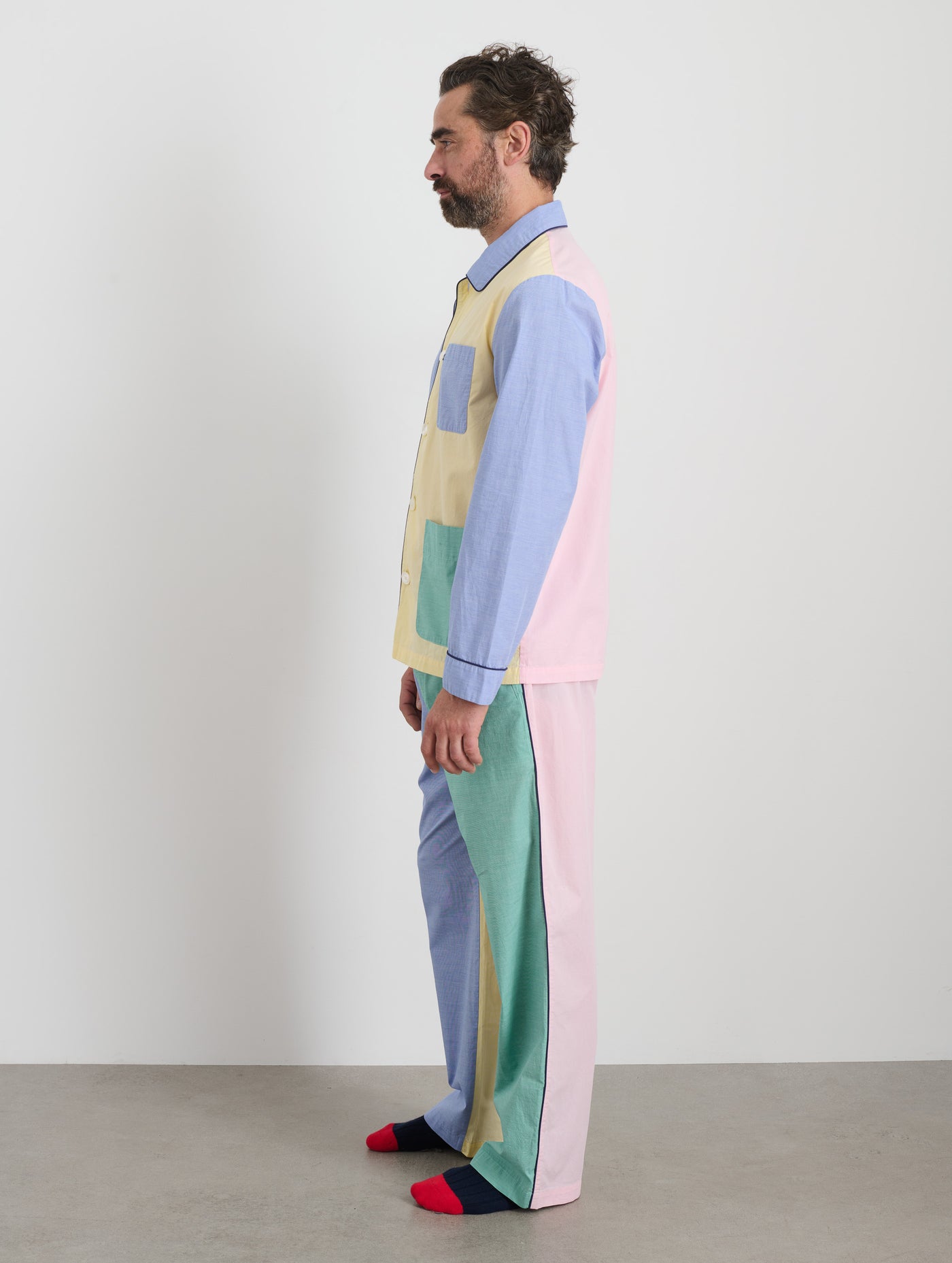 P'Jimmies Sleep Pant in Colorblock