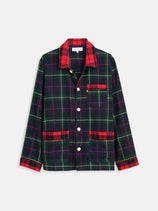 Flannel Sleep Shirt In Tartan
