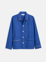 Piped Sleep Shirt In Flannel