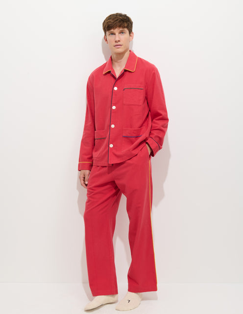 Piped Sleep Pant In Flannel