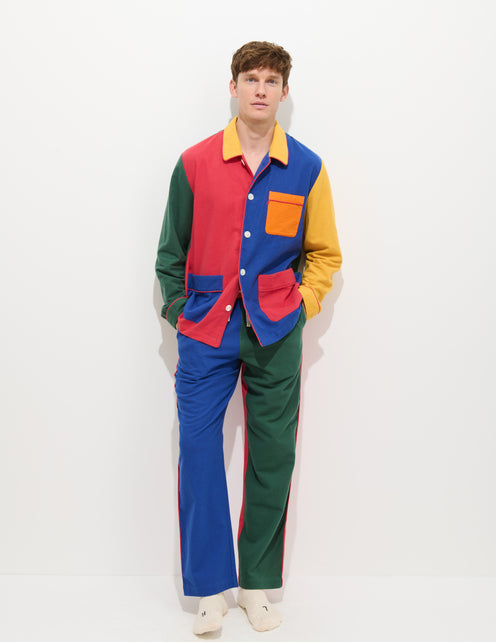 The Colorblock Flannel Sleep Pant