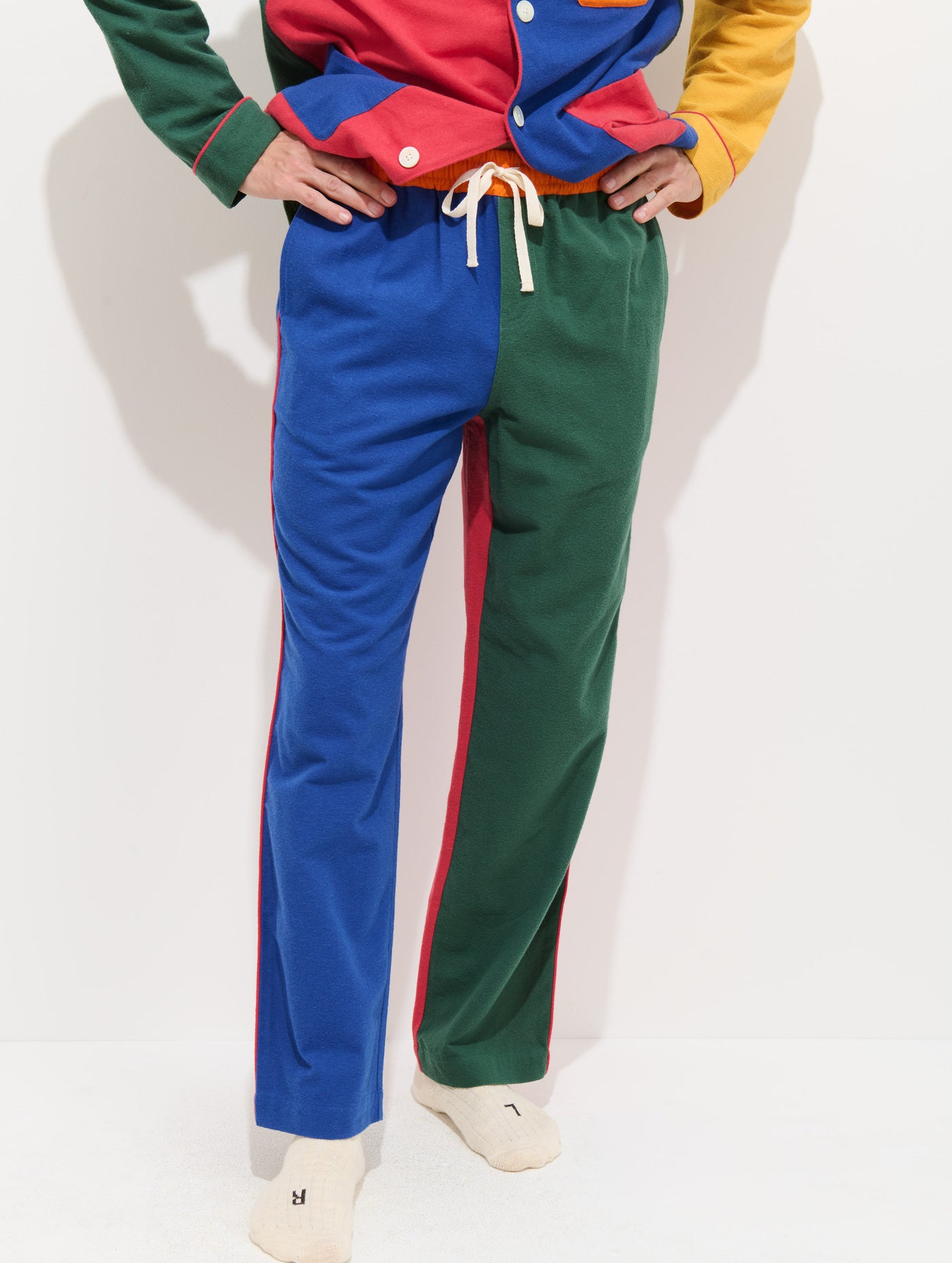 The Colorblock Flannel Sleep Pant