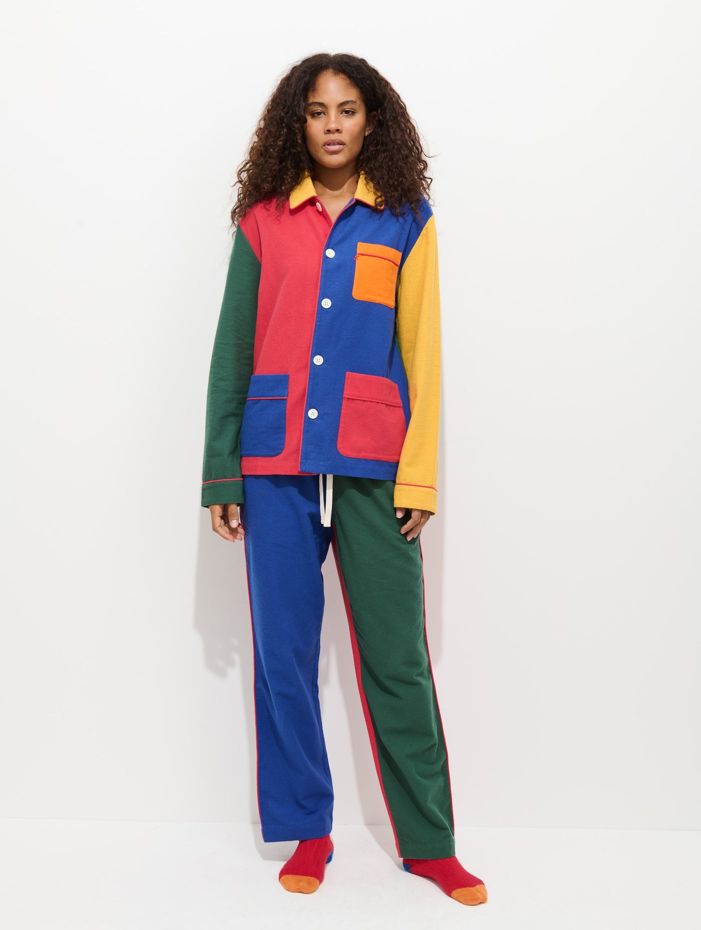 The Colorblock Flannel Sleep Pant
