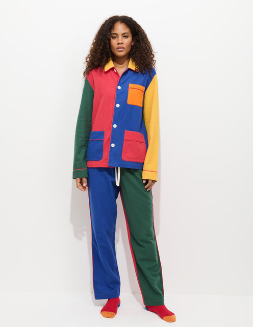 The Colorblock Flannel Sleep Pant