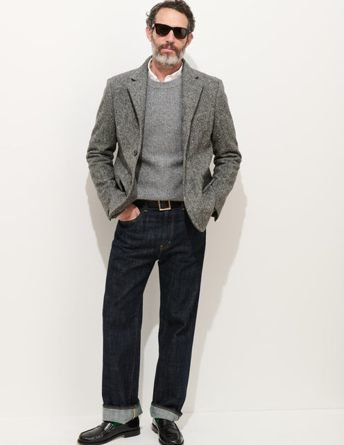 Wyatt Blazer In Wool Donegal