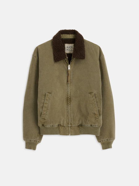 Flight Jacket In Canvas – Alex Mill